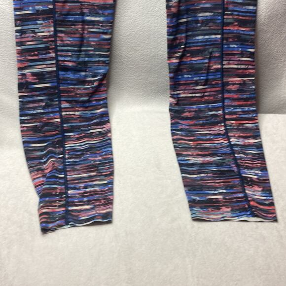 Lululemon Fast & Free 7/8 Tight II *Nulux 25" Hinshu Alpine White Multi Size 8 - Picture 5 of 12